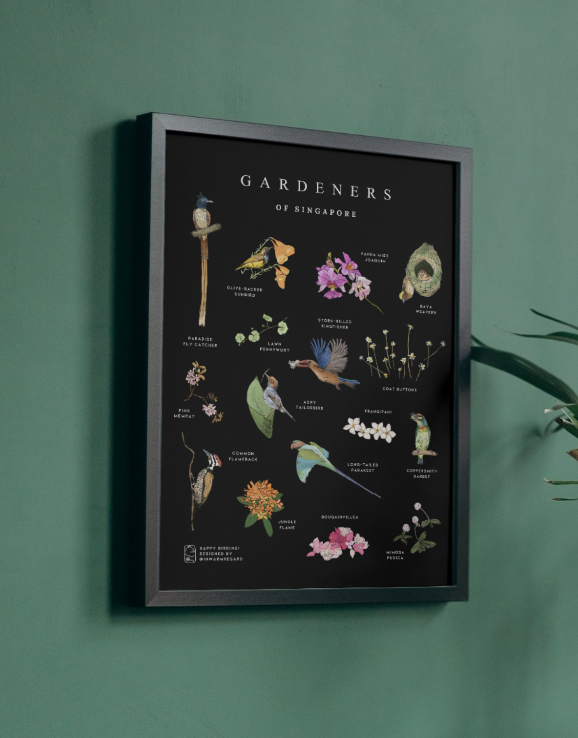 Gardeners of Singapore Art Print