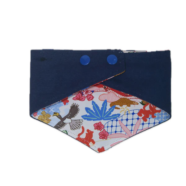 Reversible Pet Bandana - Batik Kampung