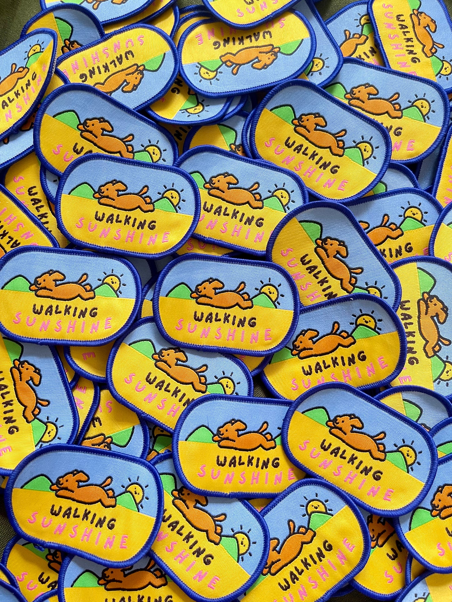 Iron-on patches for pets and Singapore Specials