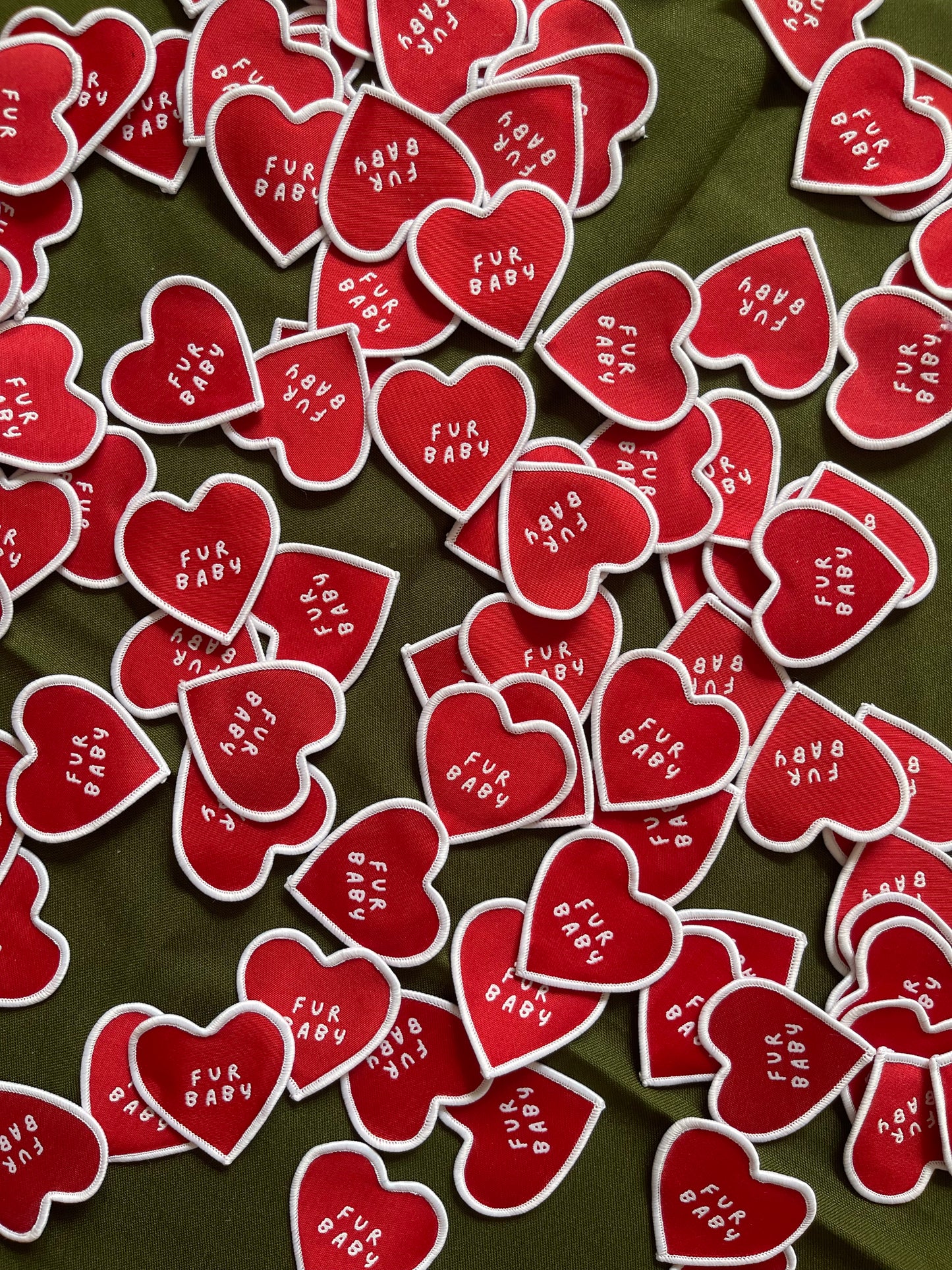Iron-on patches for pets and Singapore Specials
