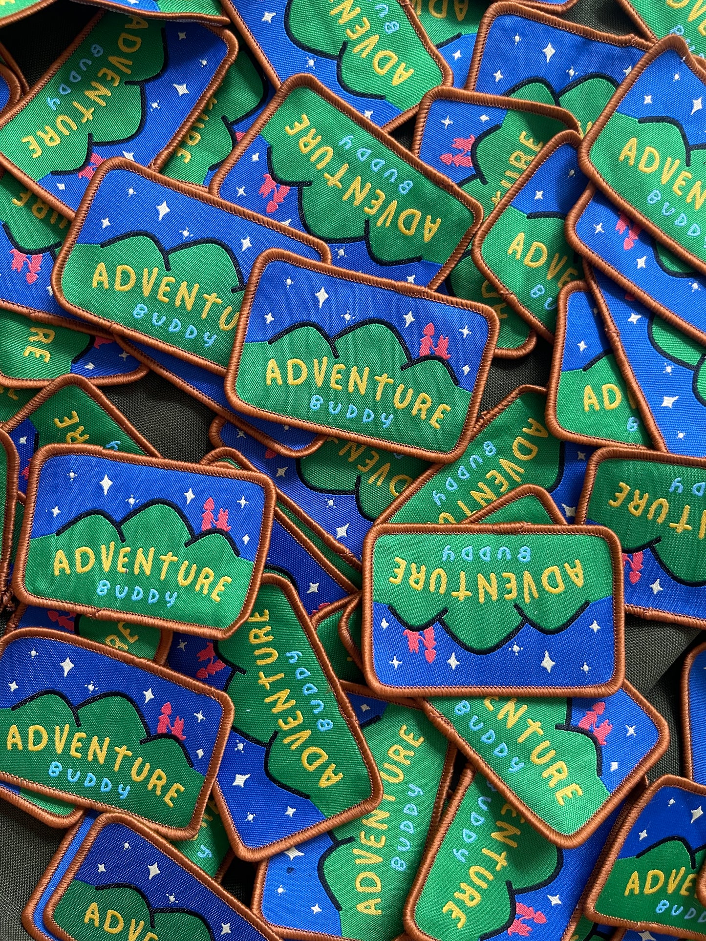 Iron-on patches for pets and Singapore Specials