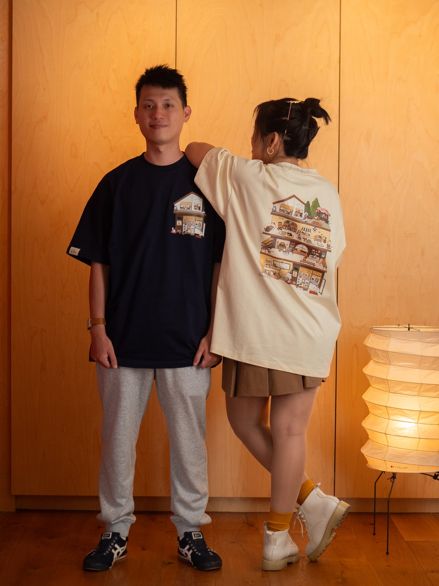 Loafy Dreams Cat Oversized T-Shirt