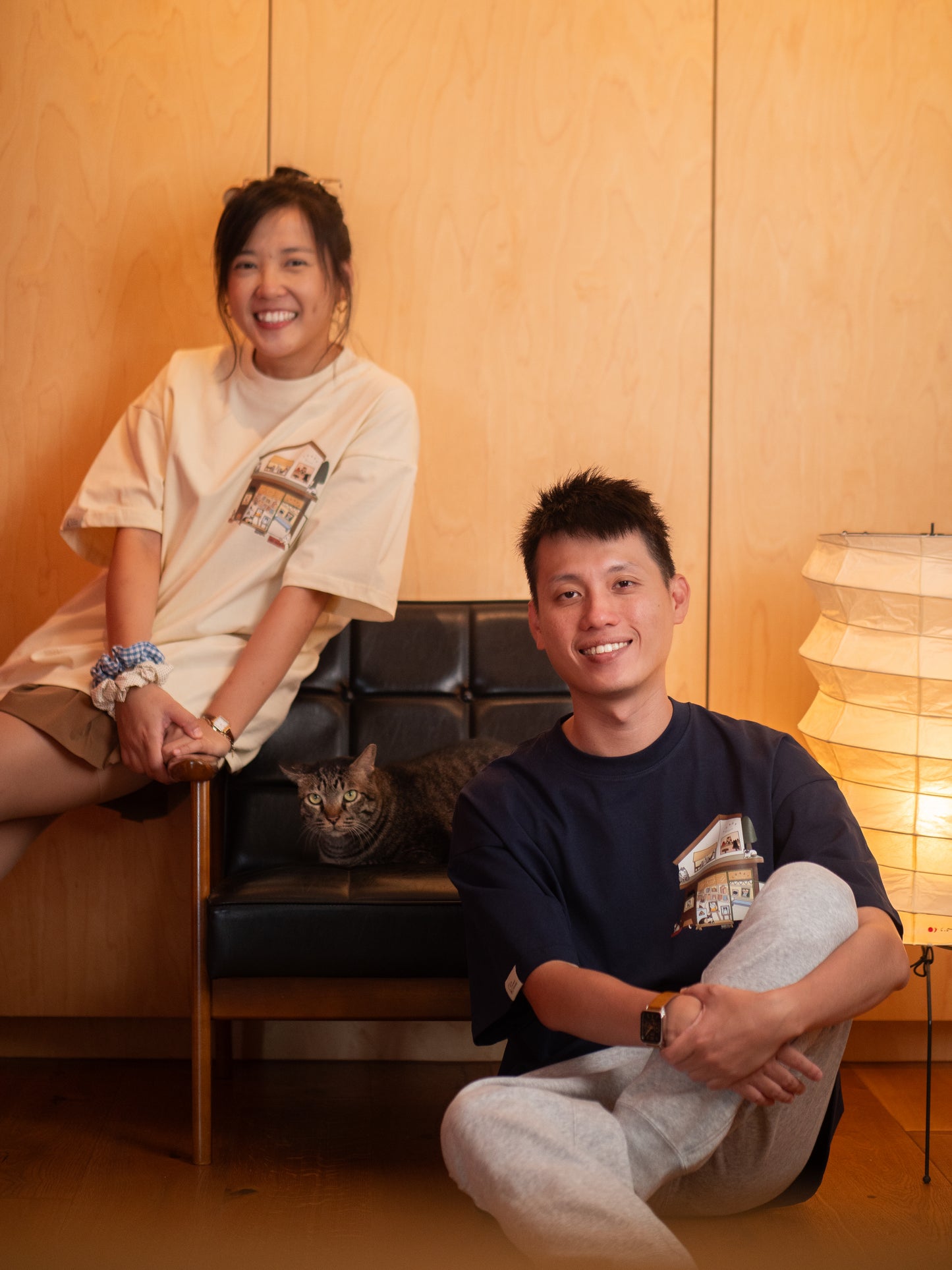 Loafy Dreams Cat Oversized T-Shirt