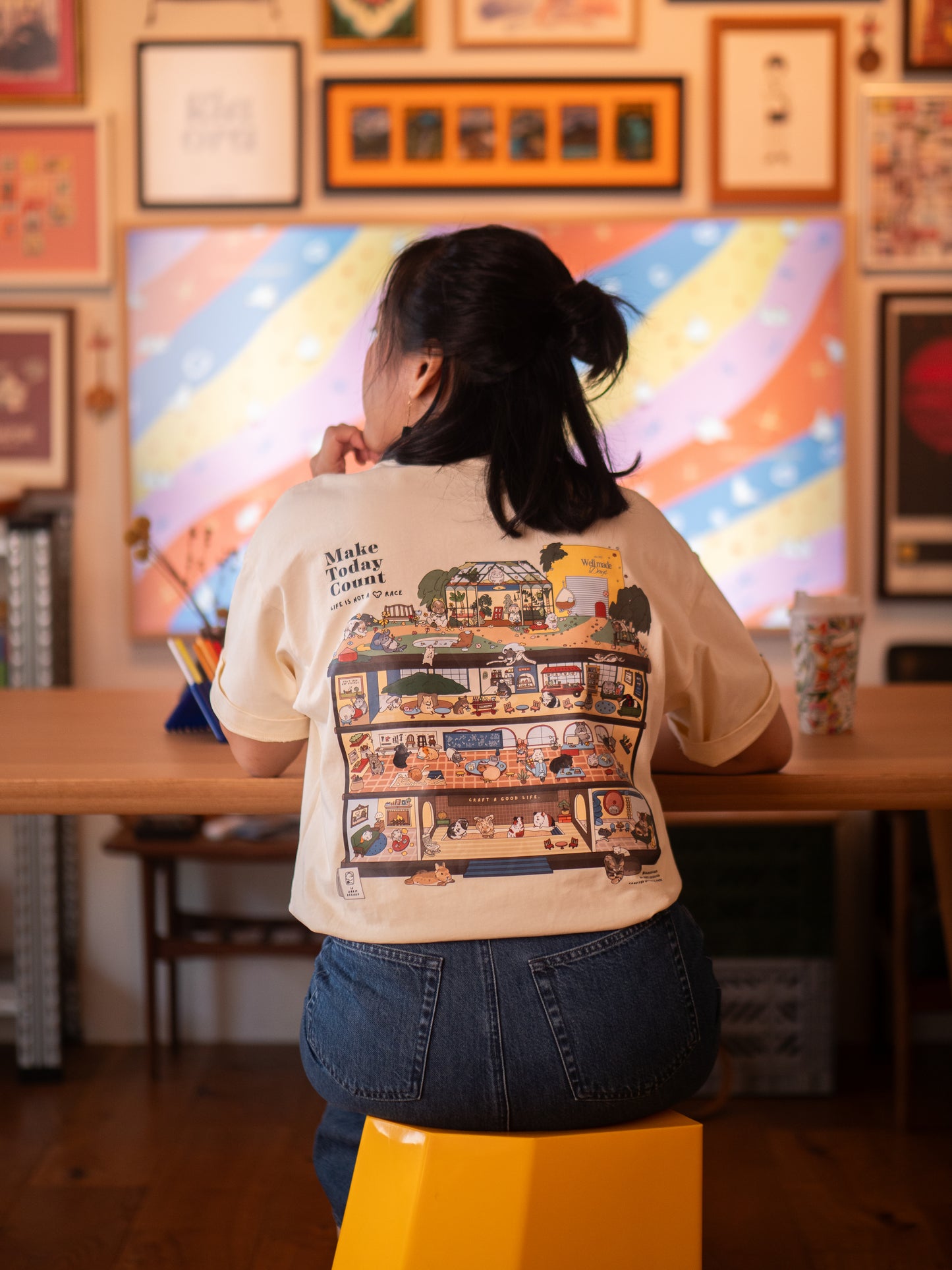Well Made Days - Corporate Rats Oversized T-Shirt