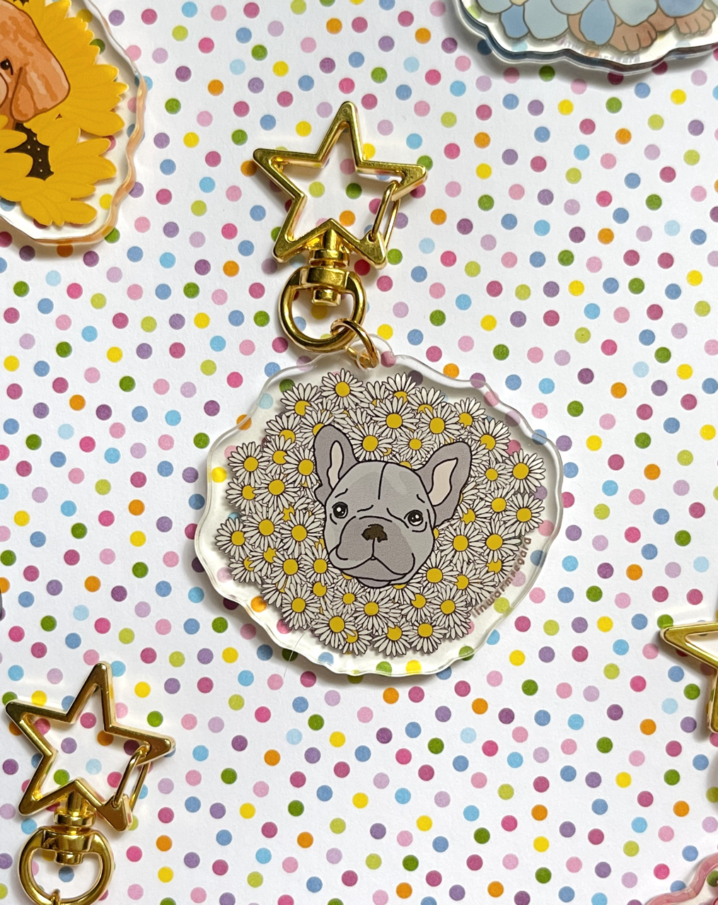 Frenchies Keychain