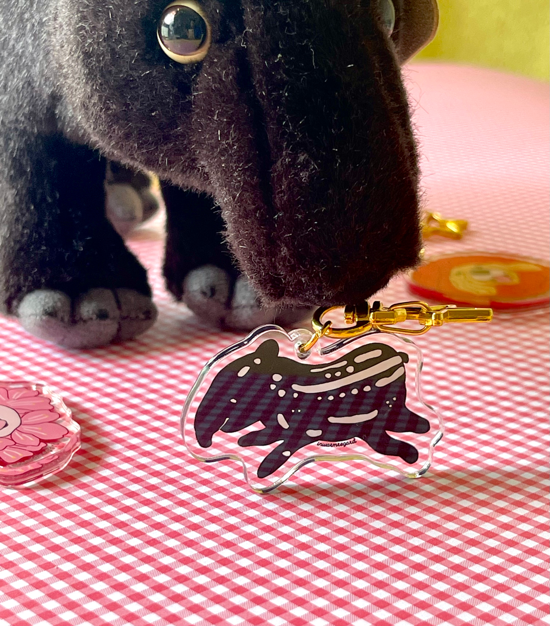 Baby Tapir Keychain