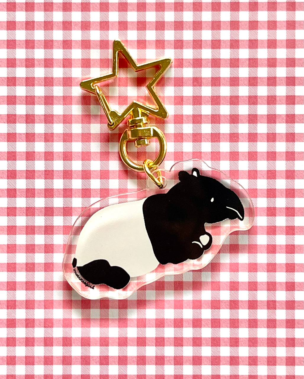 Malayan Tapir Keychain