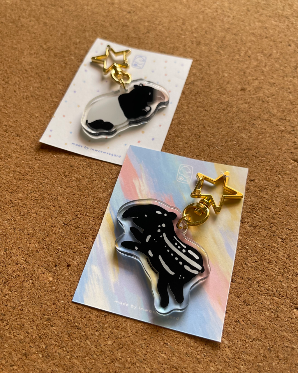 Baby Tapir Keychain