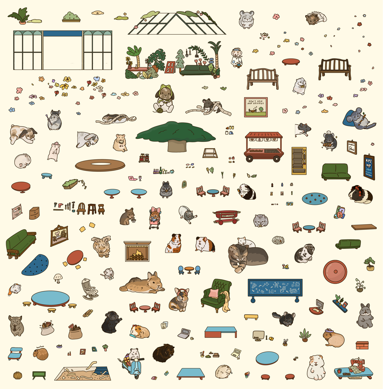 Well Made Days - Corporate Rats - Isometric Stickers