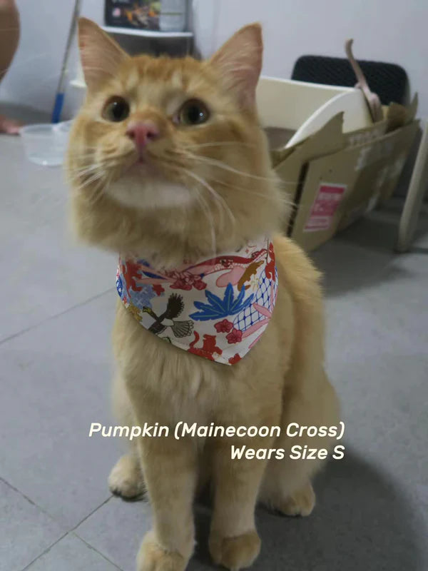 Reversible Pet Bandana - Batik Kampung