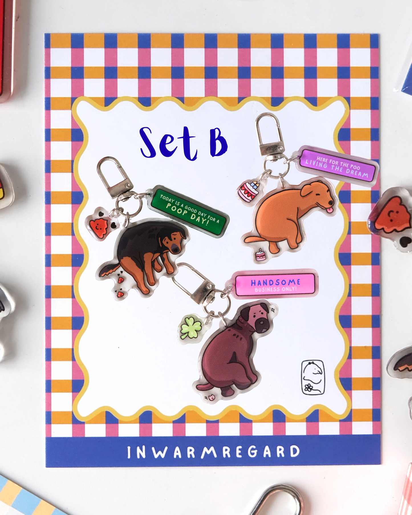 Poopy Keychain Blind bag - 6 designs!