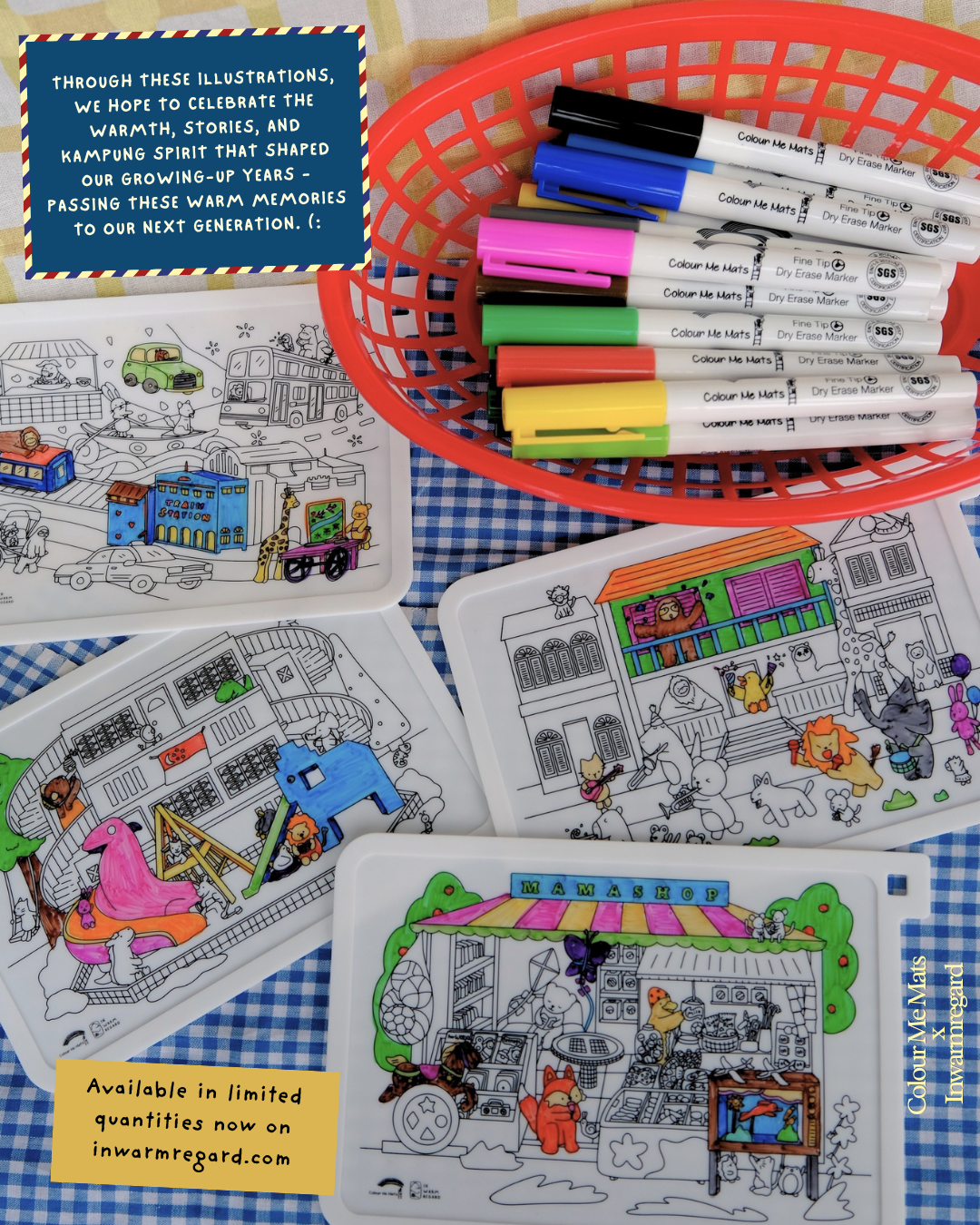 A Singaporean Childhood - Colour Me Mats