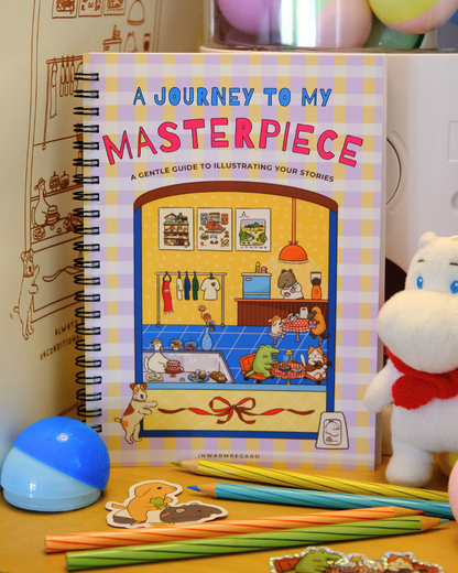 Art Journal for Children’s Cancer Foundation Fundraising