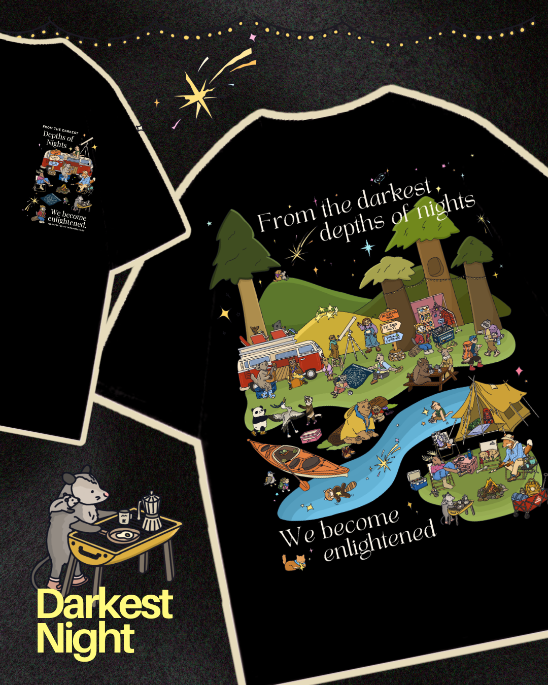 [Pre-Order] Darkest Night - Oversized T-Shirt