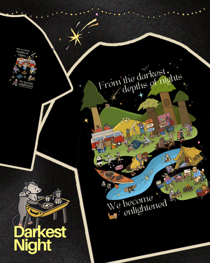 [Pre-Order] Darkest Night - Oversized T-Shirt