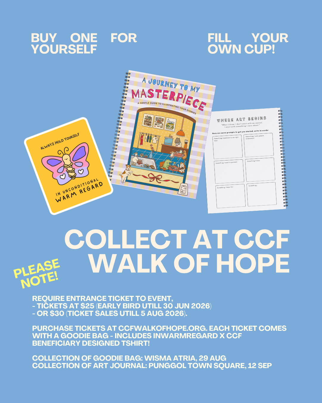 Art Journal for Children’s Cancer Foundation Fundraising
