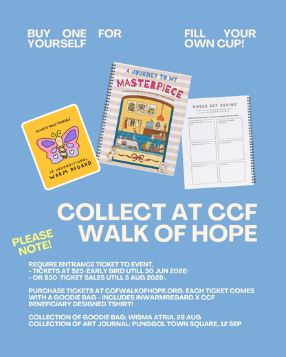 Art Journal for Children’s Cancer Foundation Fundraising