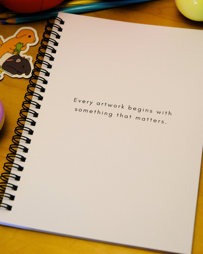Art Journal for Children’s Cancer Foundation Fundraising