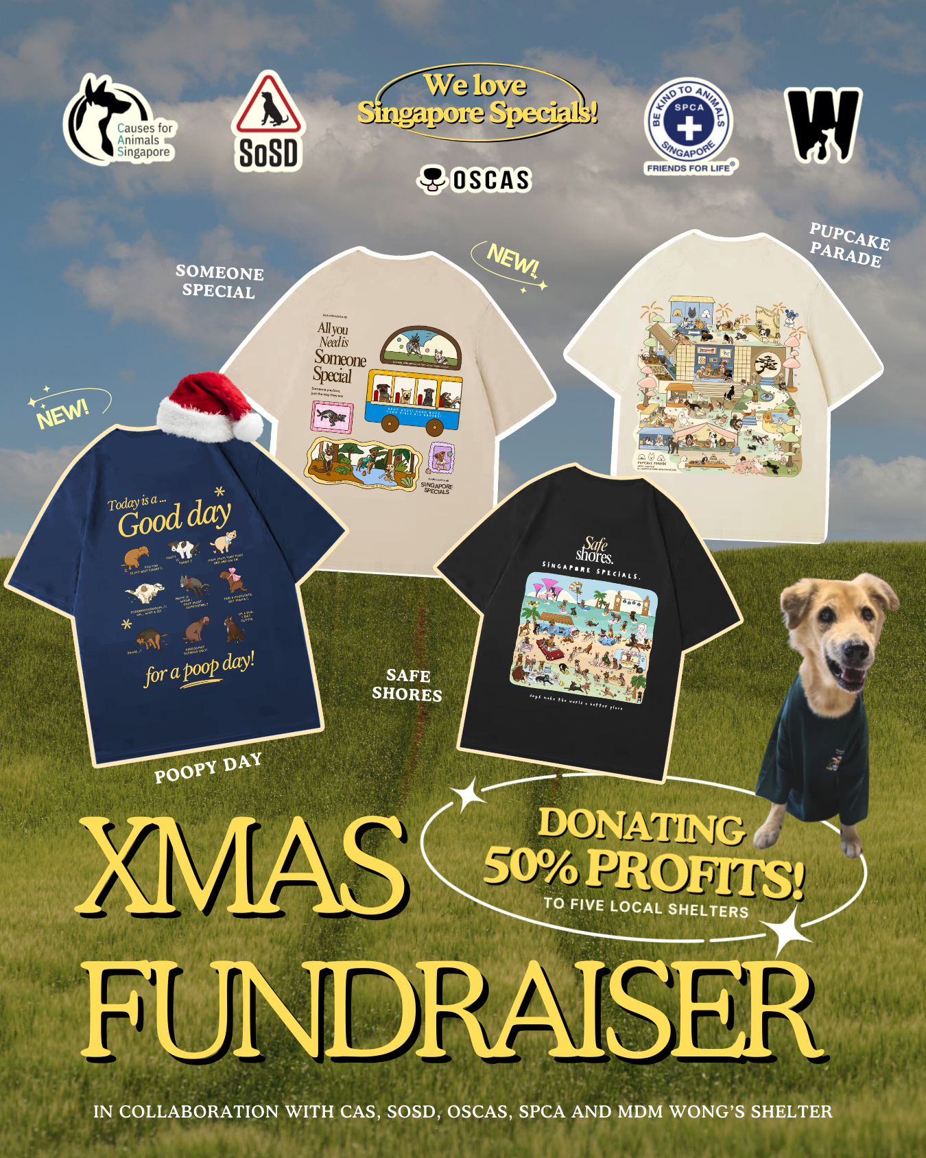 Pupcake Parade Oversized T-Shirt