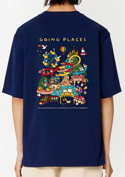 Going Places Duck Amusement Park T Shirt