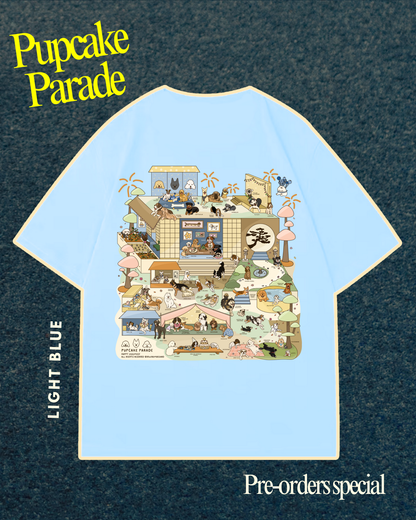 Pupcake Parade Oversized T-Shirt