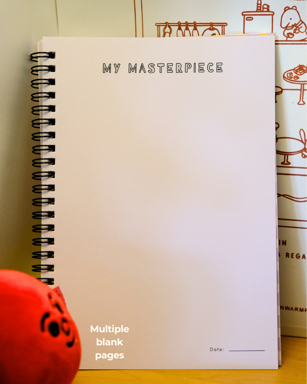 Art Journal for Children’s Cancer Foundation Fundraising