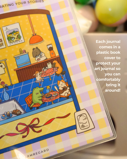 Art Journal for Children’s Cancer Foundation Fundraising