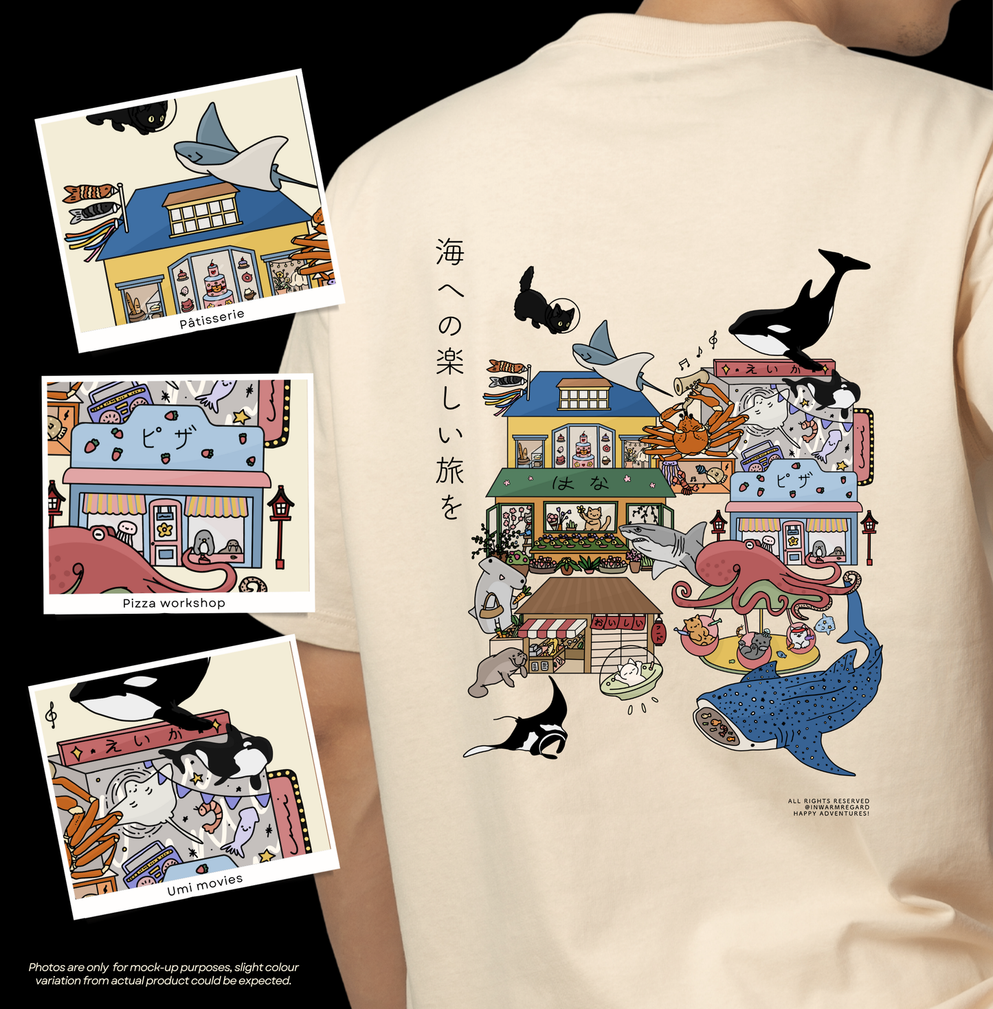 Underwater World Oversized T-Shirt