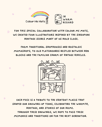 A Singaporean Childhood - Colour Me Mats