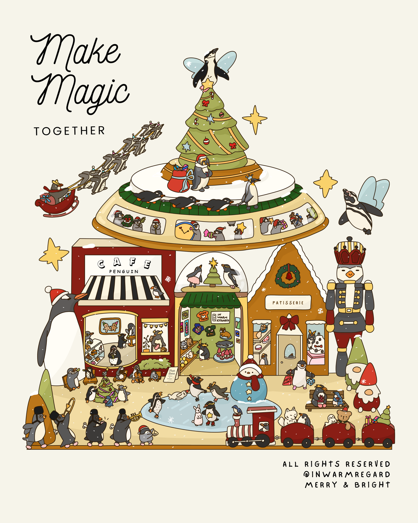 Make Magic Together - Christmas Penguins [Pre-order]