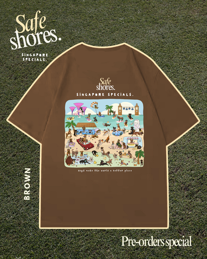 Safe Shores - Singapore Specials Oversized T-Shirt