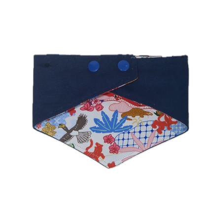 Reversible Pet Bandana - Batik Kampung