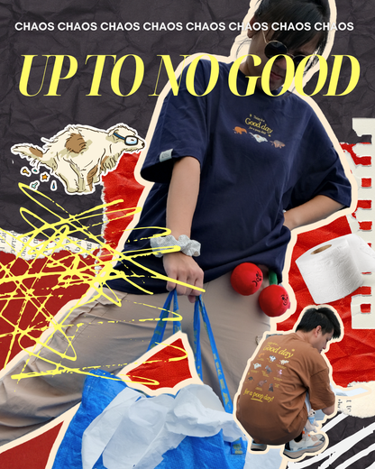 Poopy Days Oversized T-Shirt