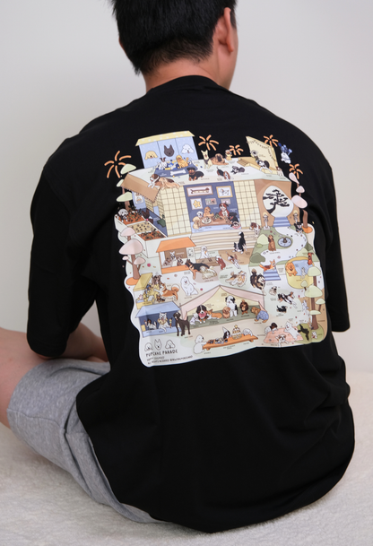 Pupcake Parade Oversized T-Shirt