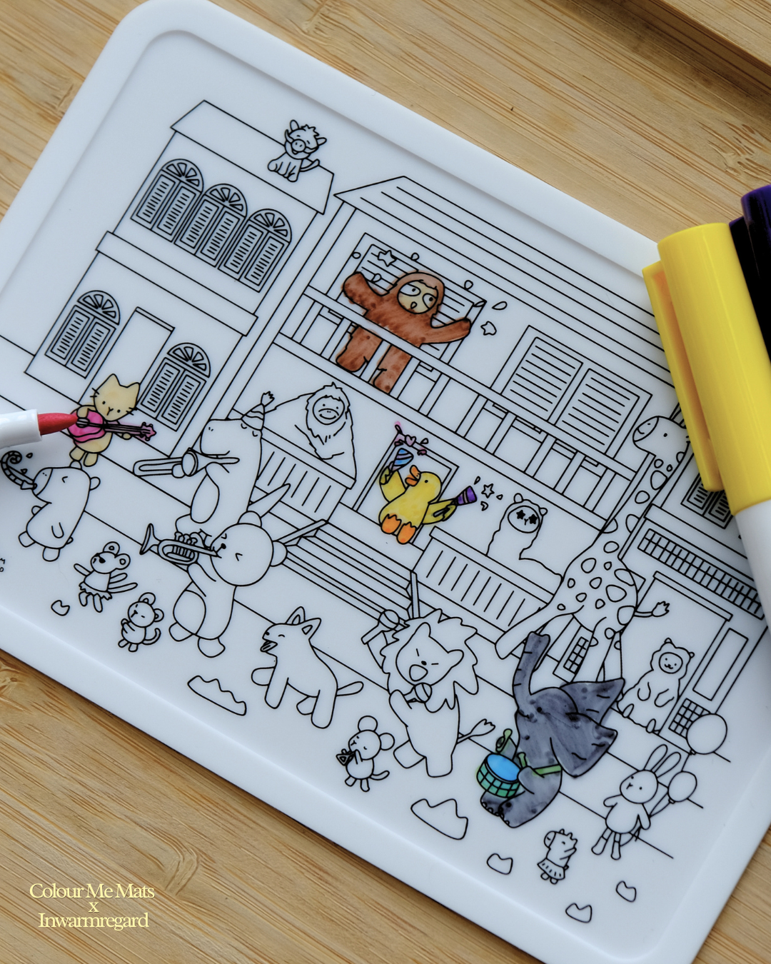 A Singaporean Childhood - Colour Me Mats