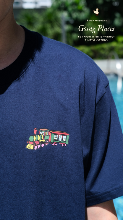 Going Places Duck Amusement Park T Shirt