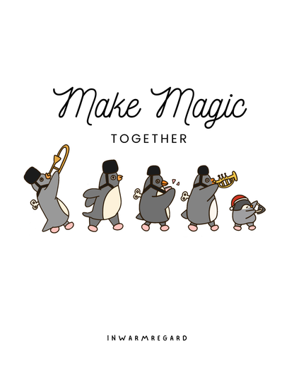 Make Magic Together - Christmas Penguins [Pre-order]