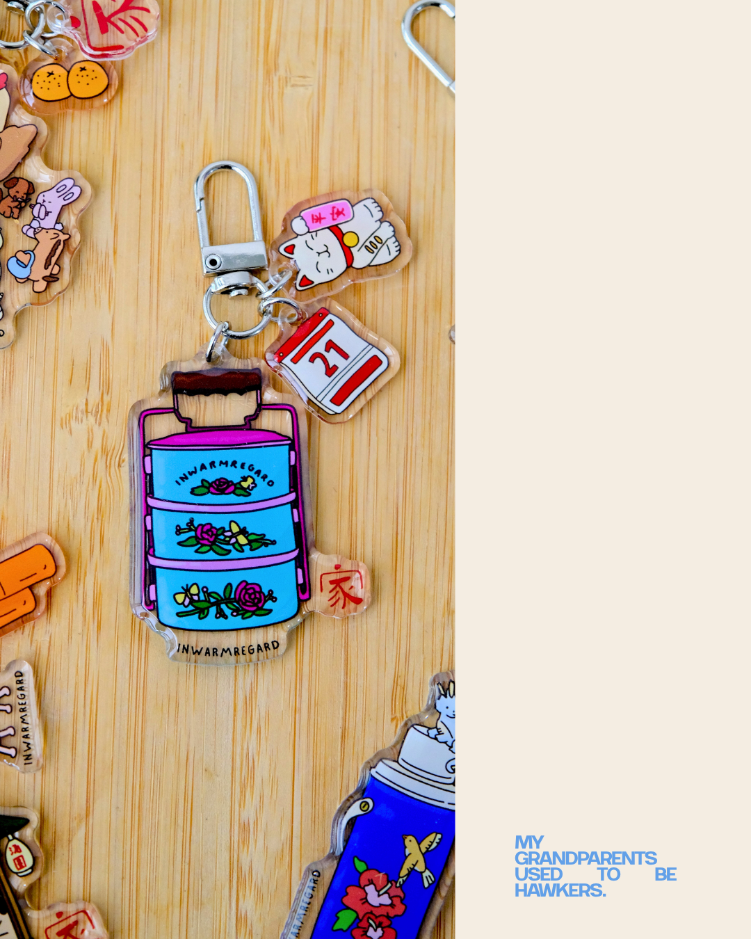 Nowhere Like Home - Keychain Charms