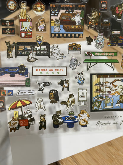 Give Your Best Shot - Cats Sticker Sheet