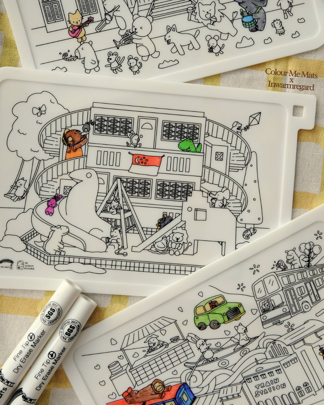 A Singaporean Childhood - Colour Me Mats