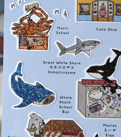 Underwater World - Sticker Sheet