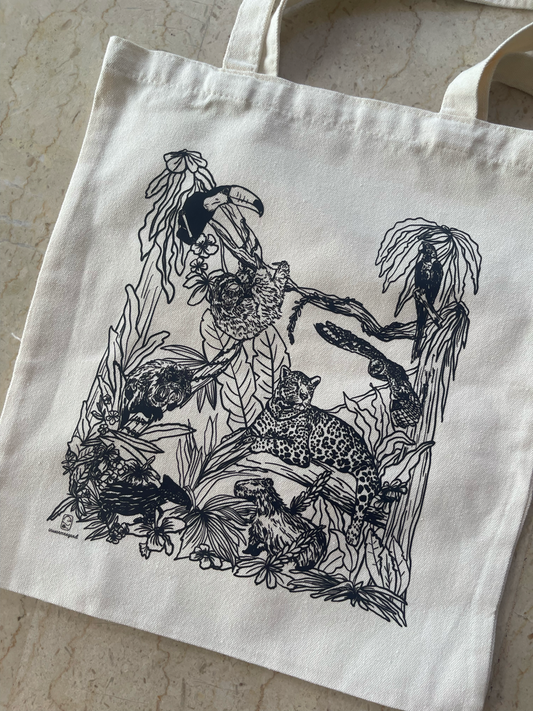 Rainforest Animals Totebag [59% off]