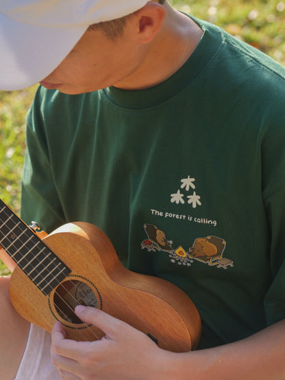 Camping Bara Oversized T-Shirt