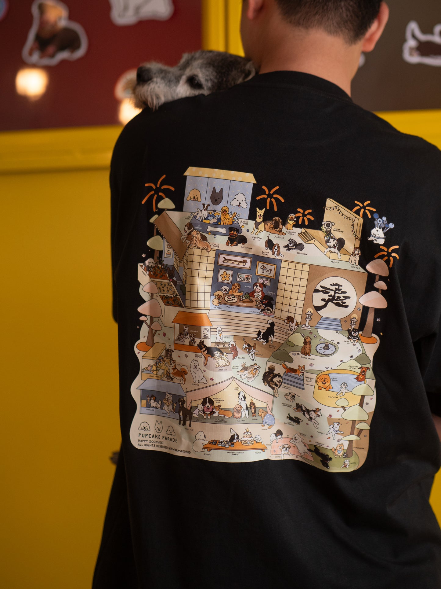 Pupcake Parade Oversized T-Shirt
