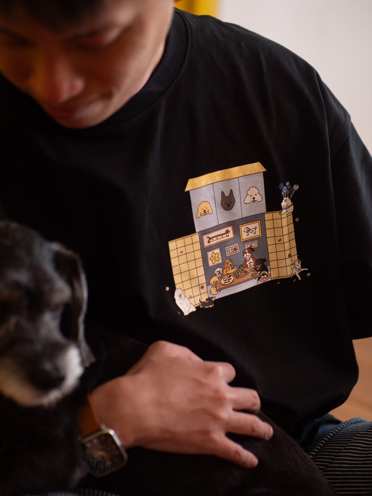 Pupcake Parade Oversized T-Shirt