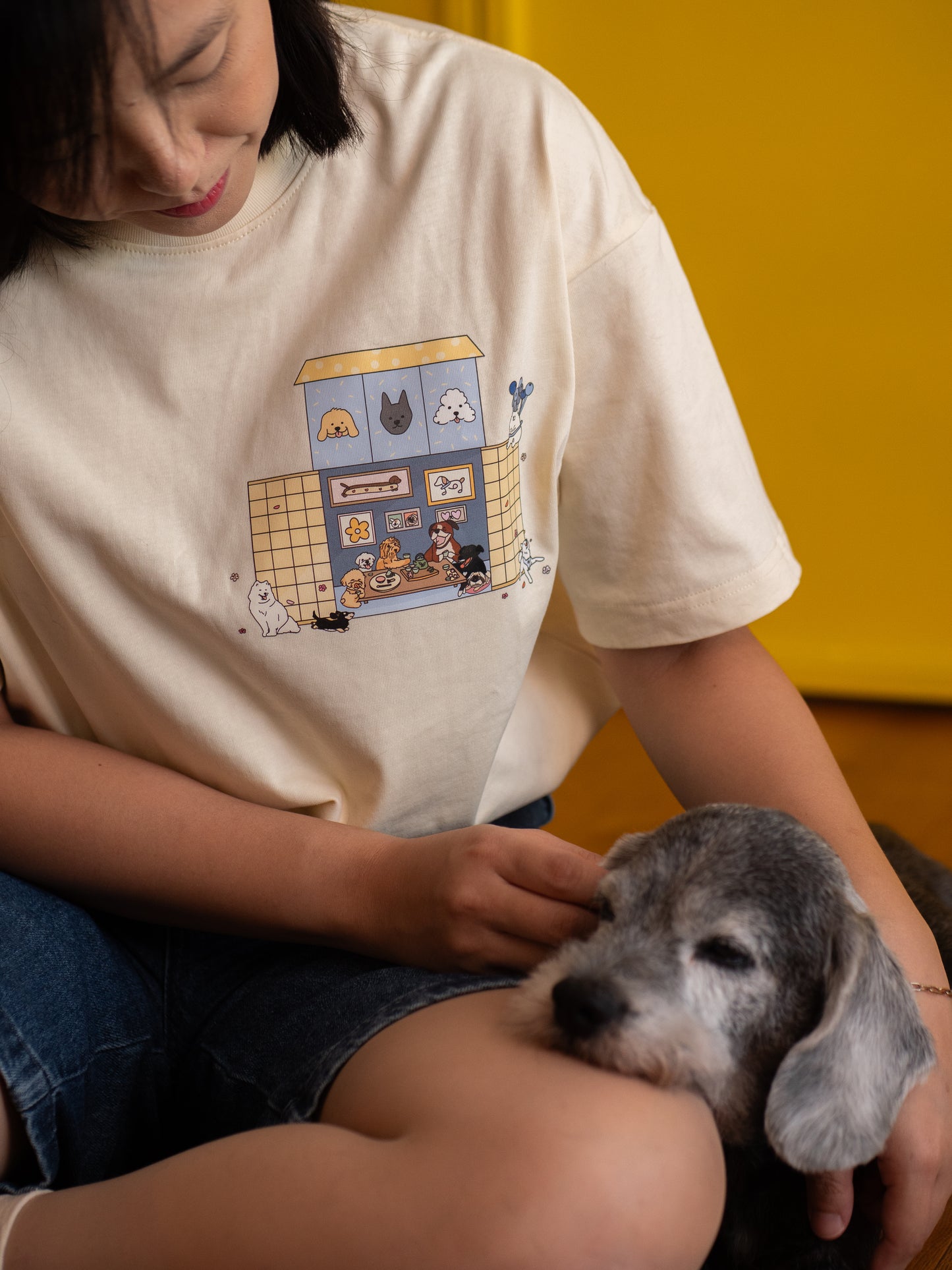 Pupcake Parade Oversized T-Shirt