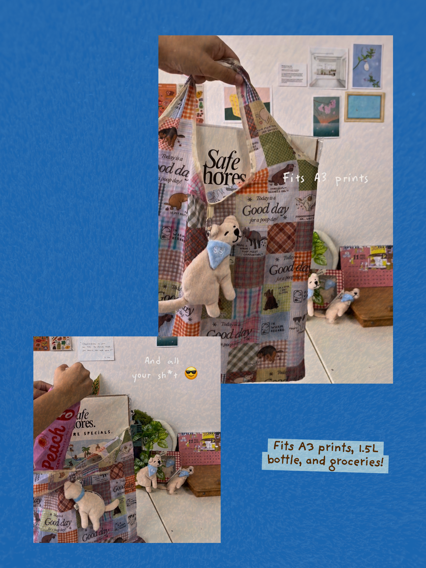 [BACK ORDERS!] Poopy Plushie with Reusable bag