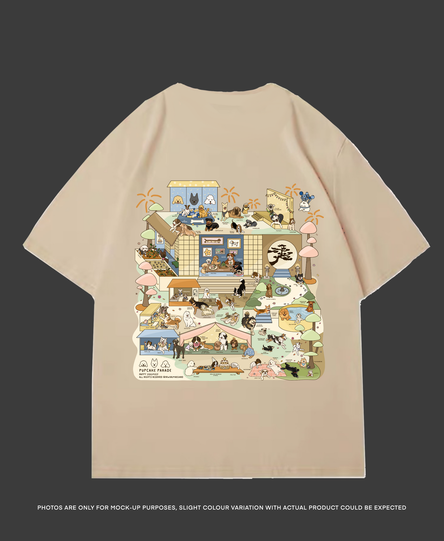 Pupcake Parade T Shirt