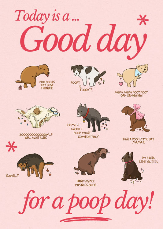 Poopy Days - Art Print