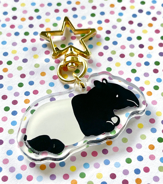 Malayan Tapir Keychain